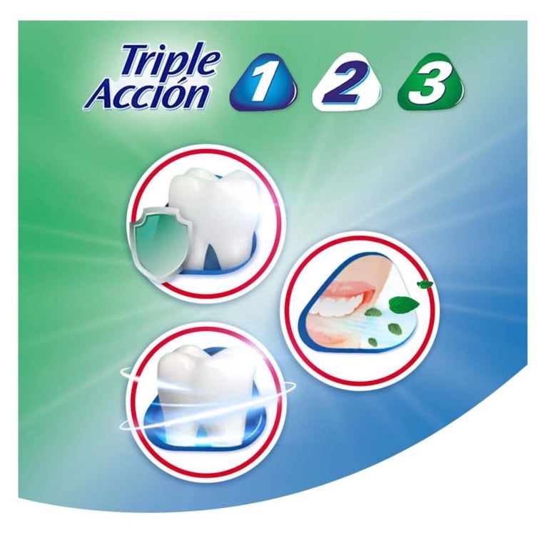 Pasta Dental Triple acción 4 x 150 ml
