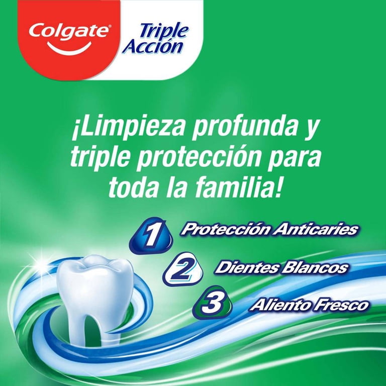 Pasta Dental Triple acción 4 x 150 ml