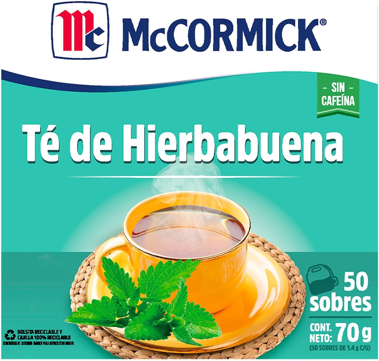 Té de hierbabuena 50 sobres