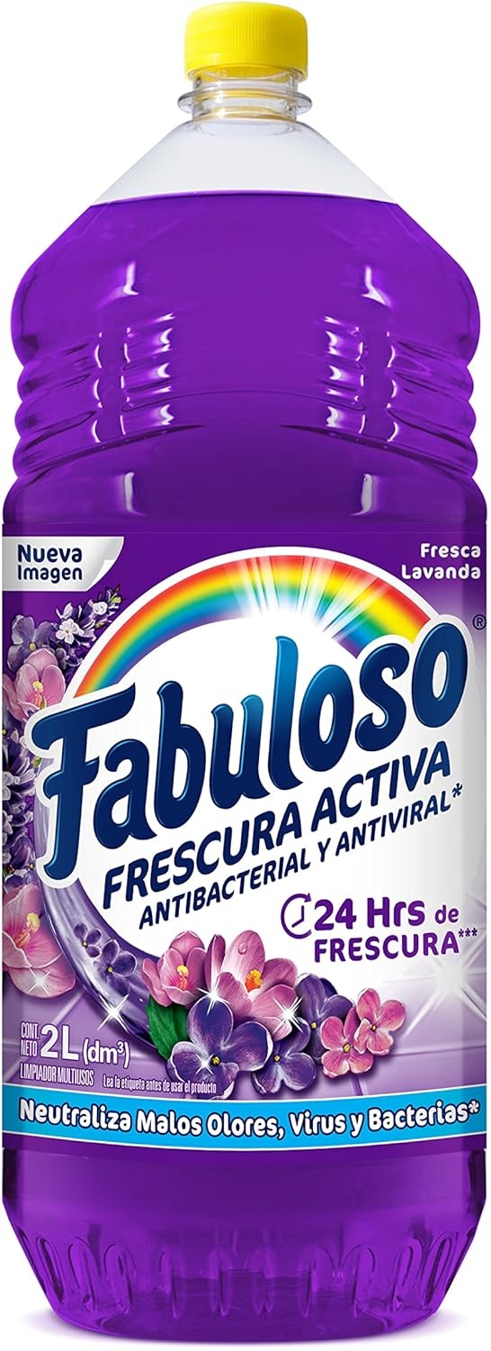 Limpiador Multiusos Líquido Frescura Activa Lavanda 2 Litros
