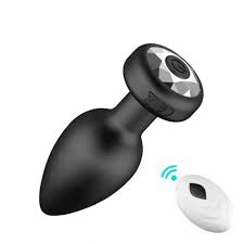 Plug anal vibratorio a control remoto