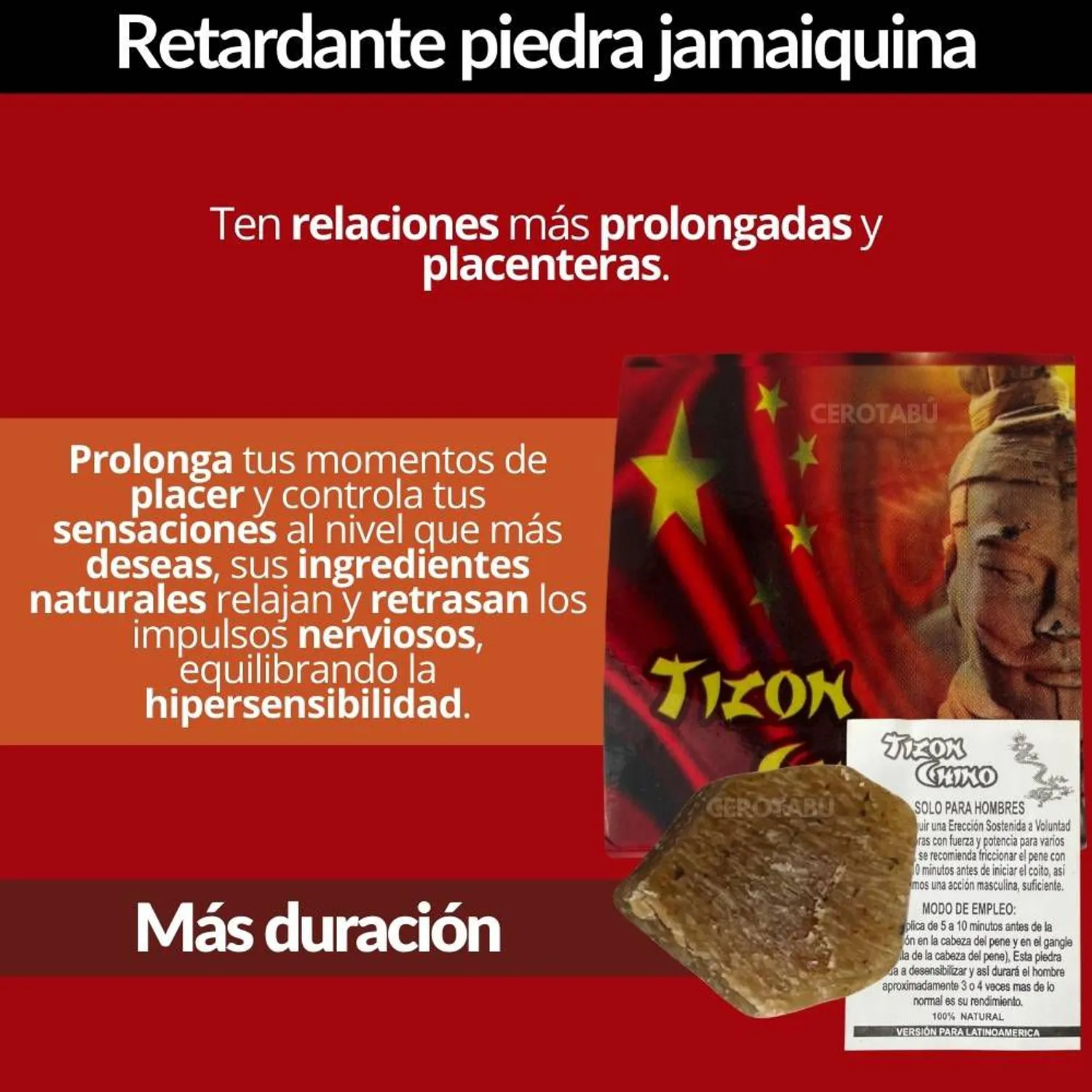 TIZON CHINO RETARDANTE