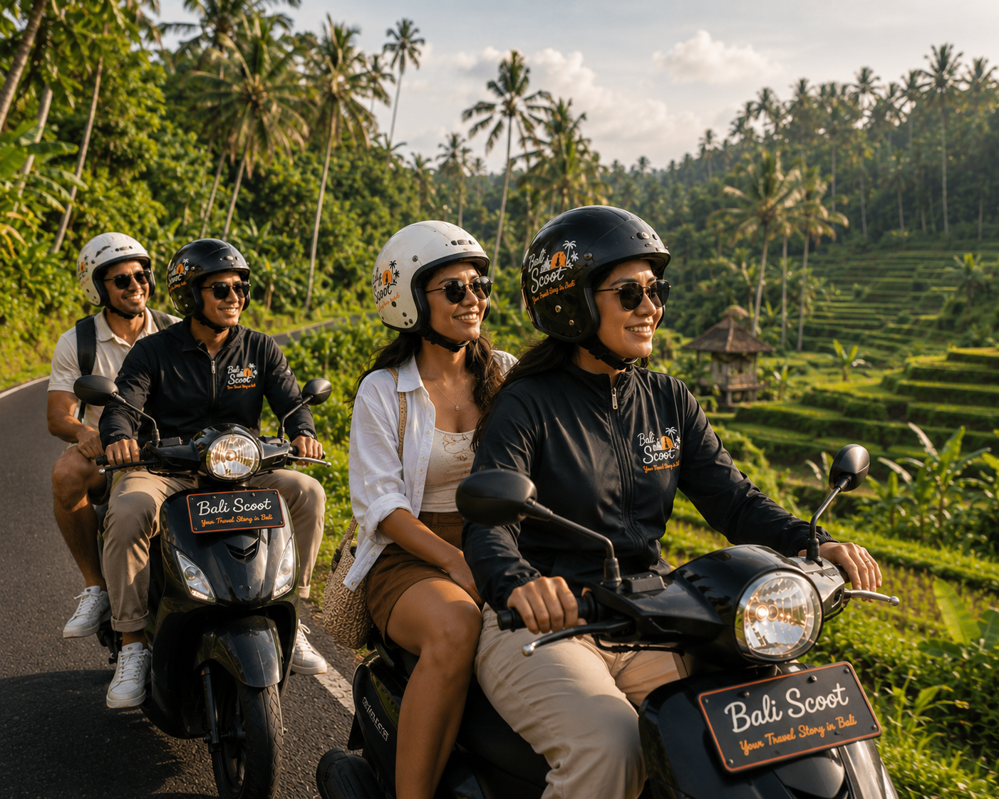 Bali Scoot guided trip