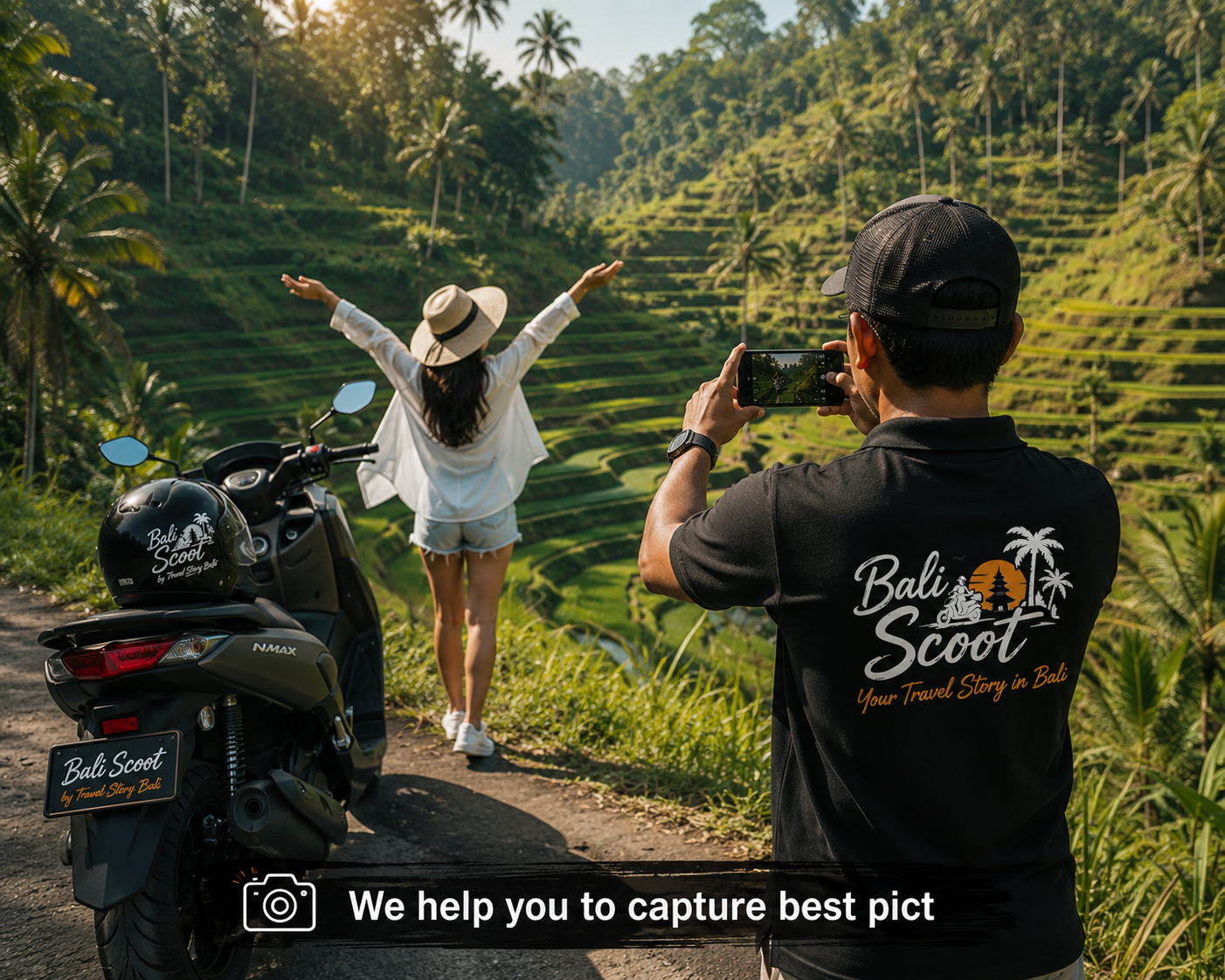 Bali Scoot guided trip