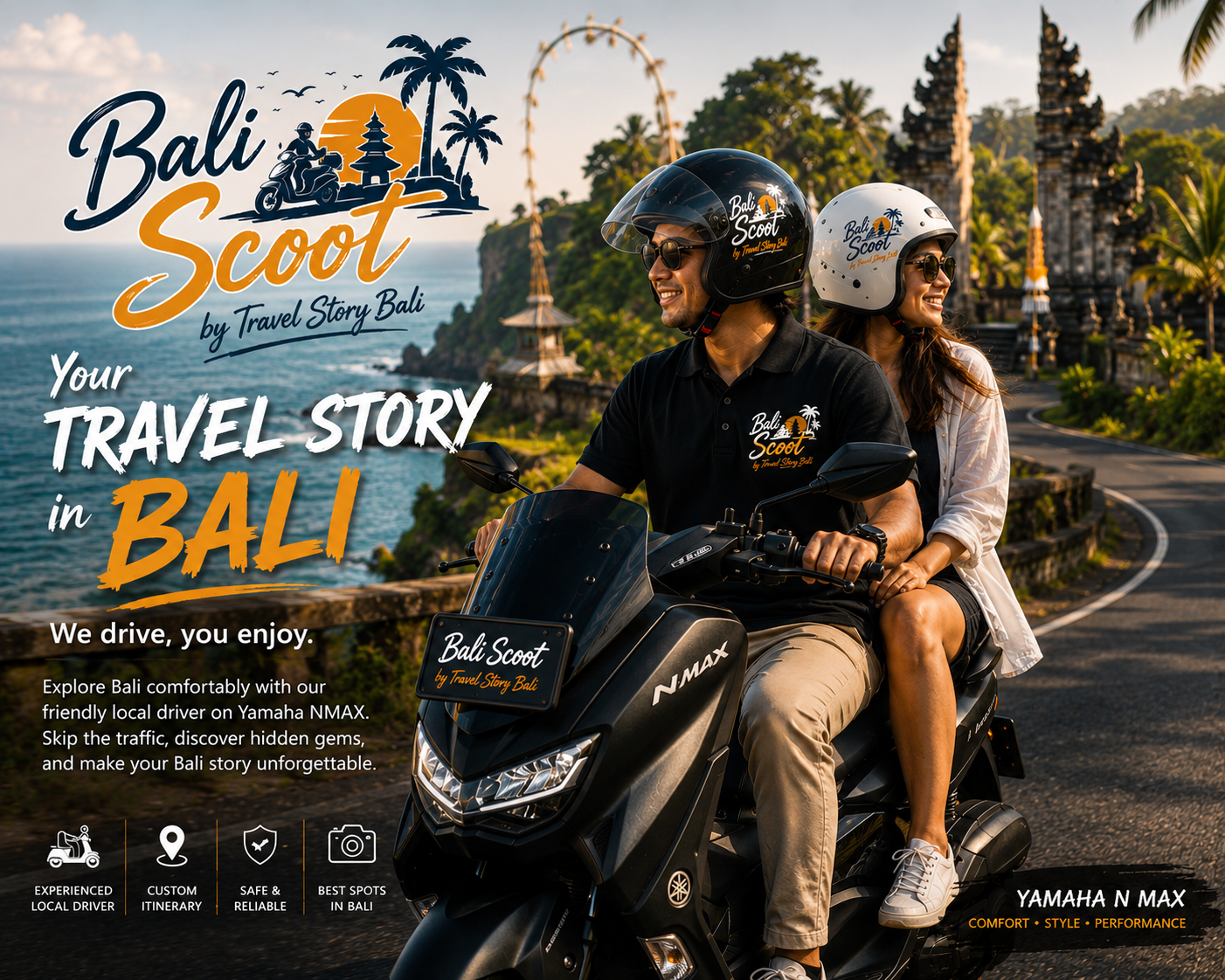 Bali Scoot guided trip