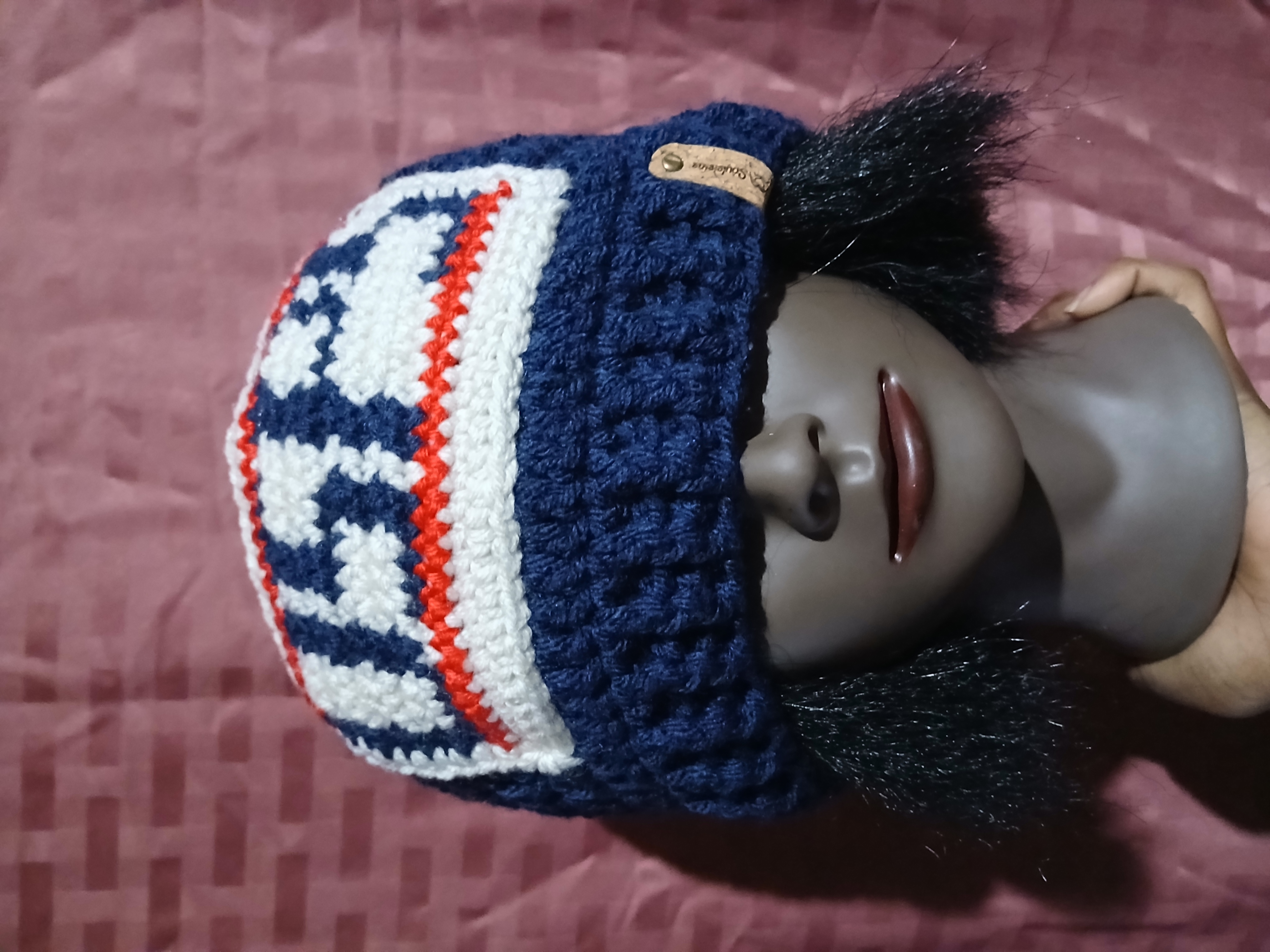 Custom Letter Crochet Hat – Cap or Mesh Bucket | 2–4 Letter Personalized Hat