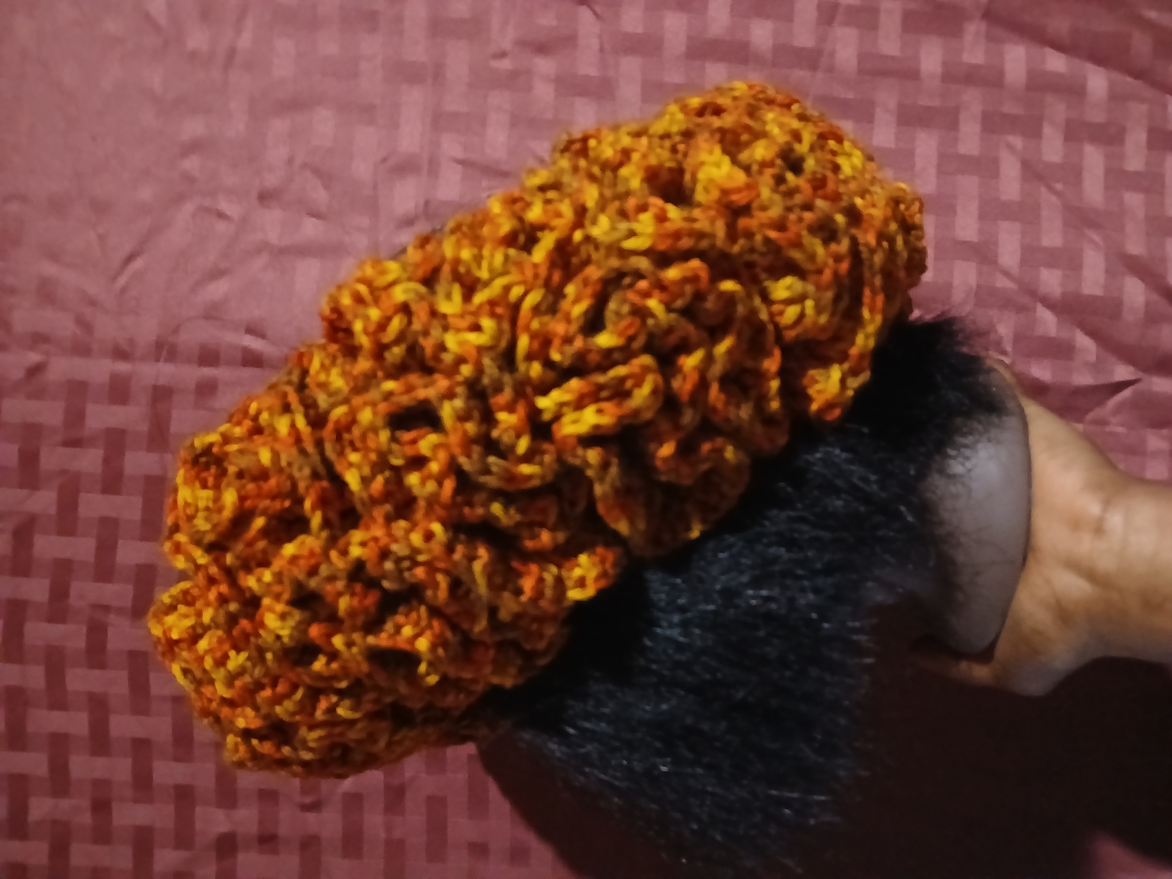 Ruffle Crochet Headband – Stretchy Frill Headband | Cute Handmade Hair Accessory