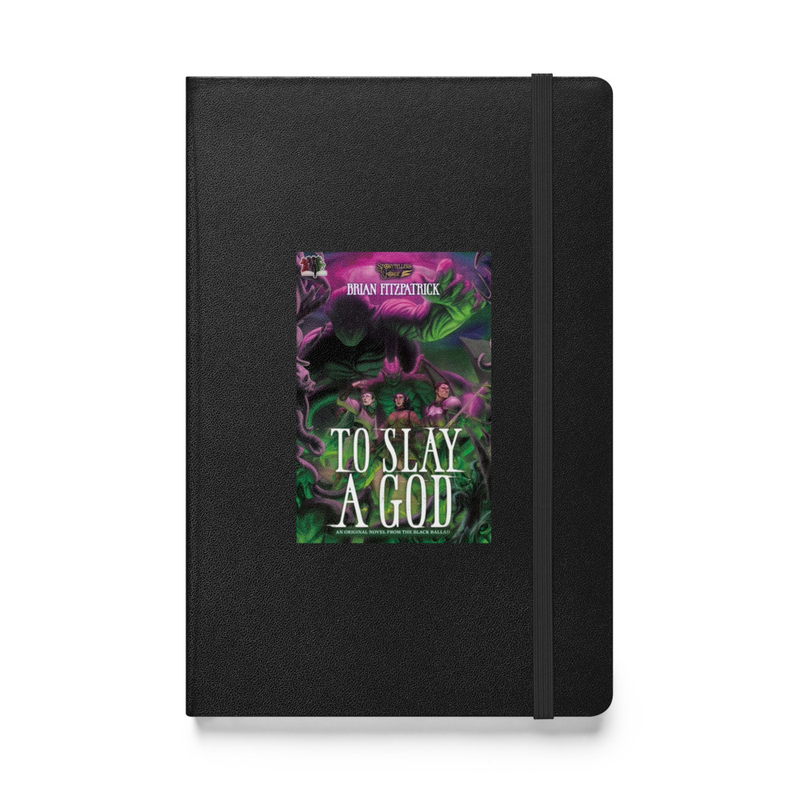 To Slay A God Hardcover bound notebook