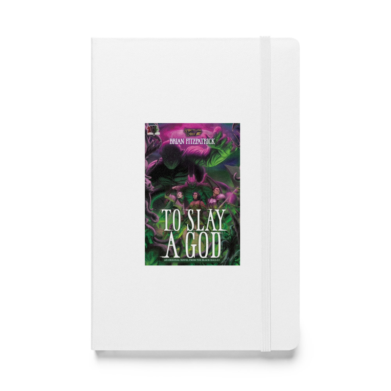 To Slay A God Hardcover bound notebook