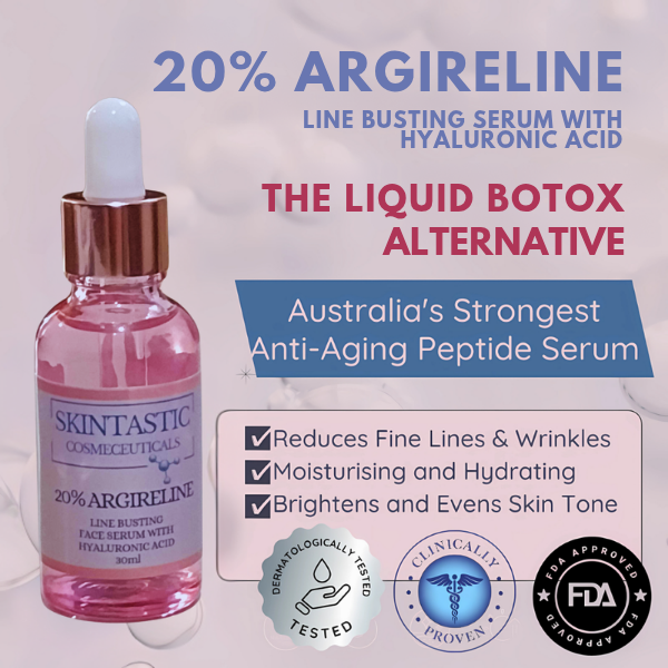 20% Argireline Face Serum - Anti-Ageing Booster