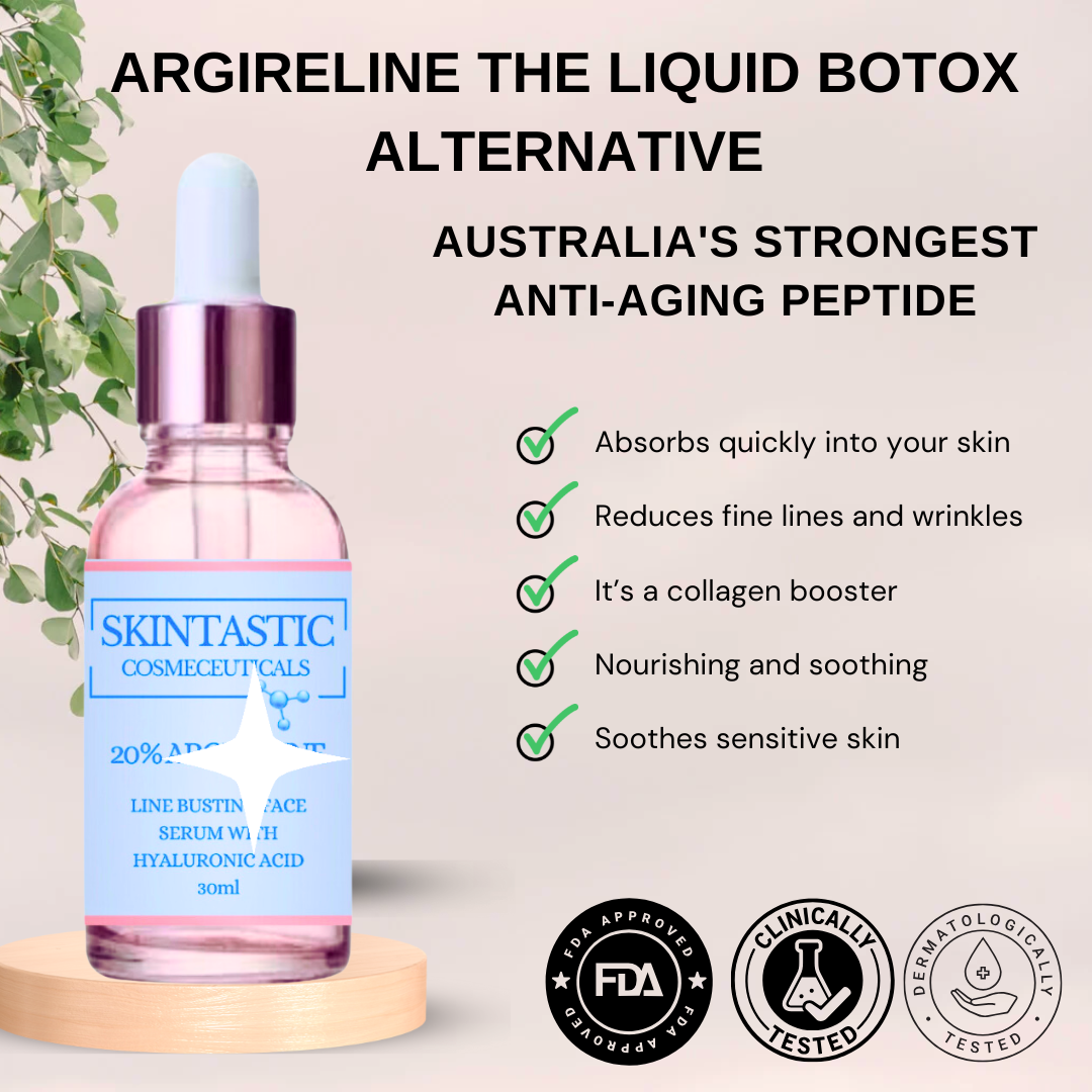 20% Argireline Face Serum - Anti-Ageing Booster