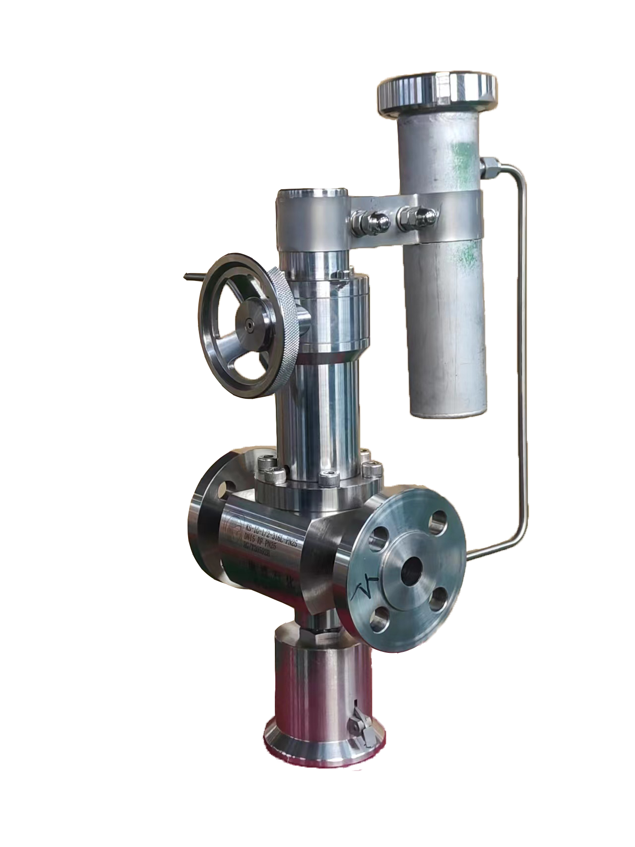 High-pressure industrial valve