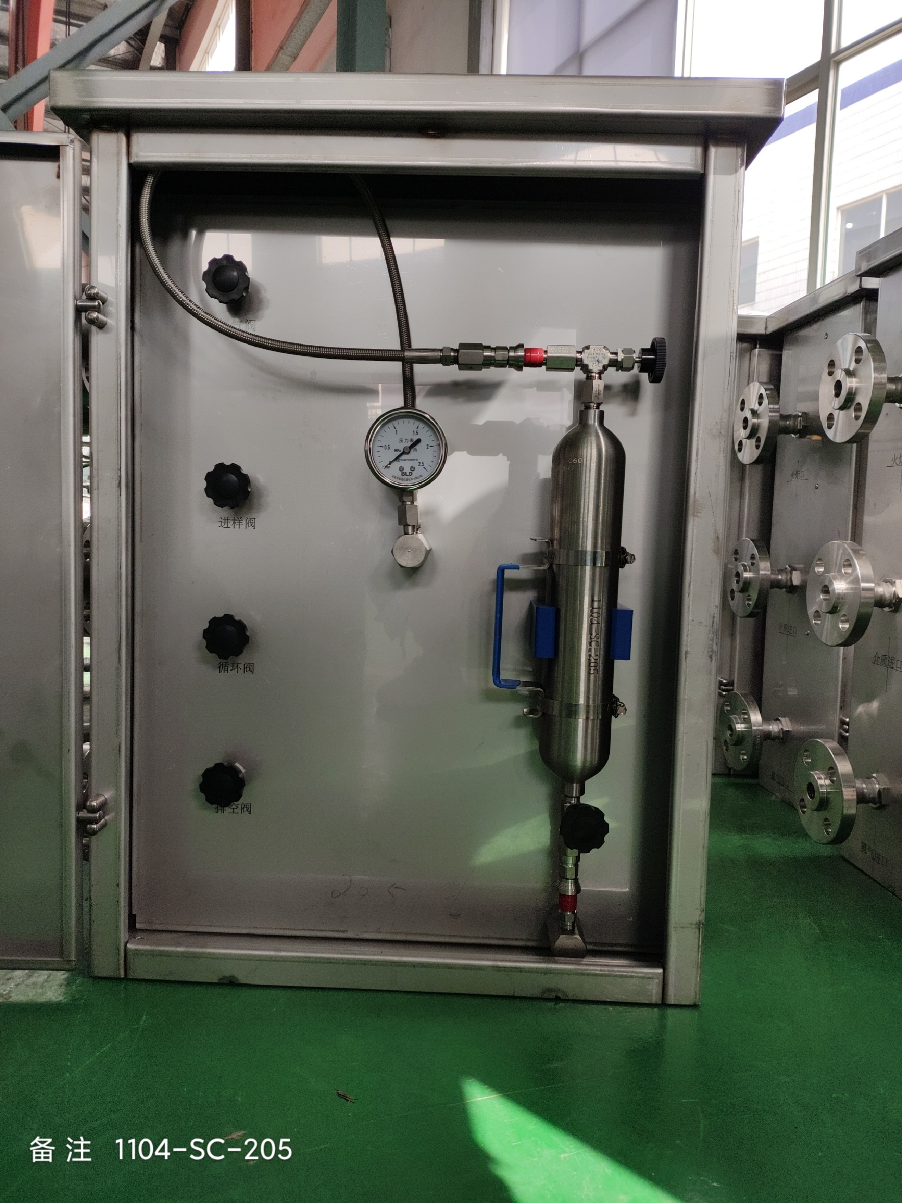 Industrial Stainless Steel Pressure Gauge Panel