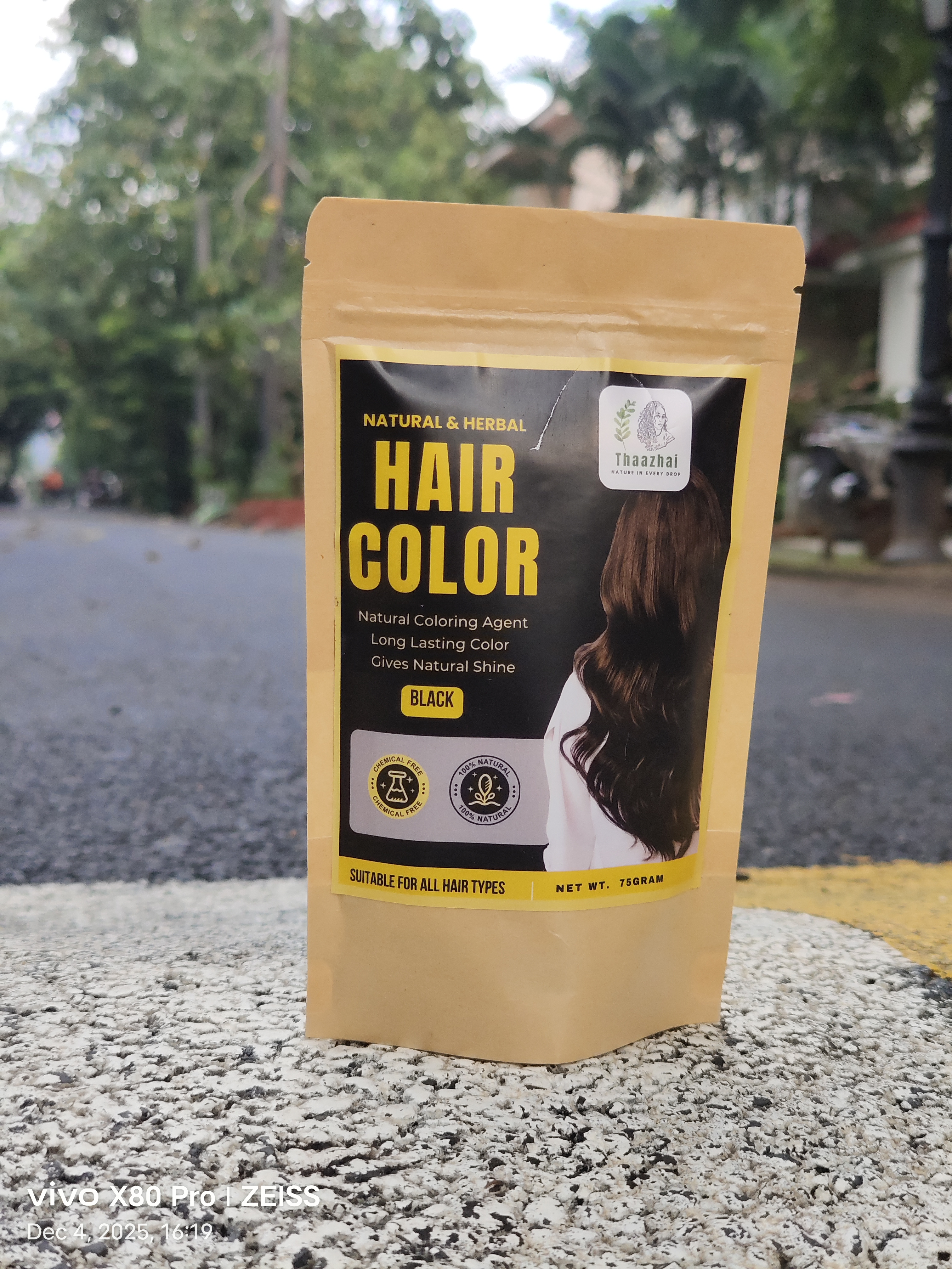 Herbal Hair Color - Natural Black