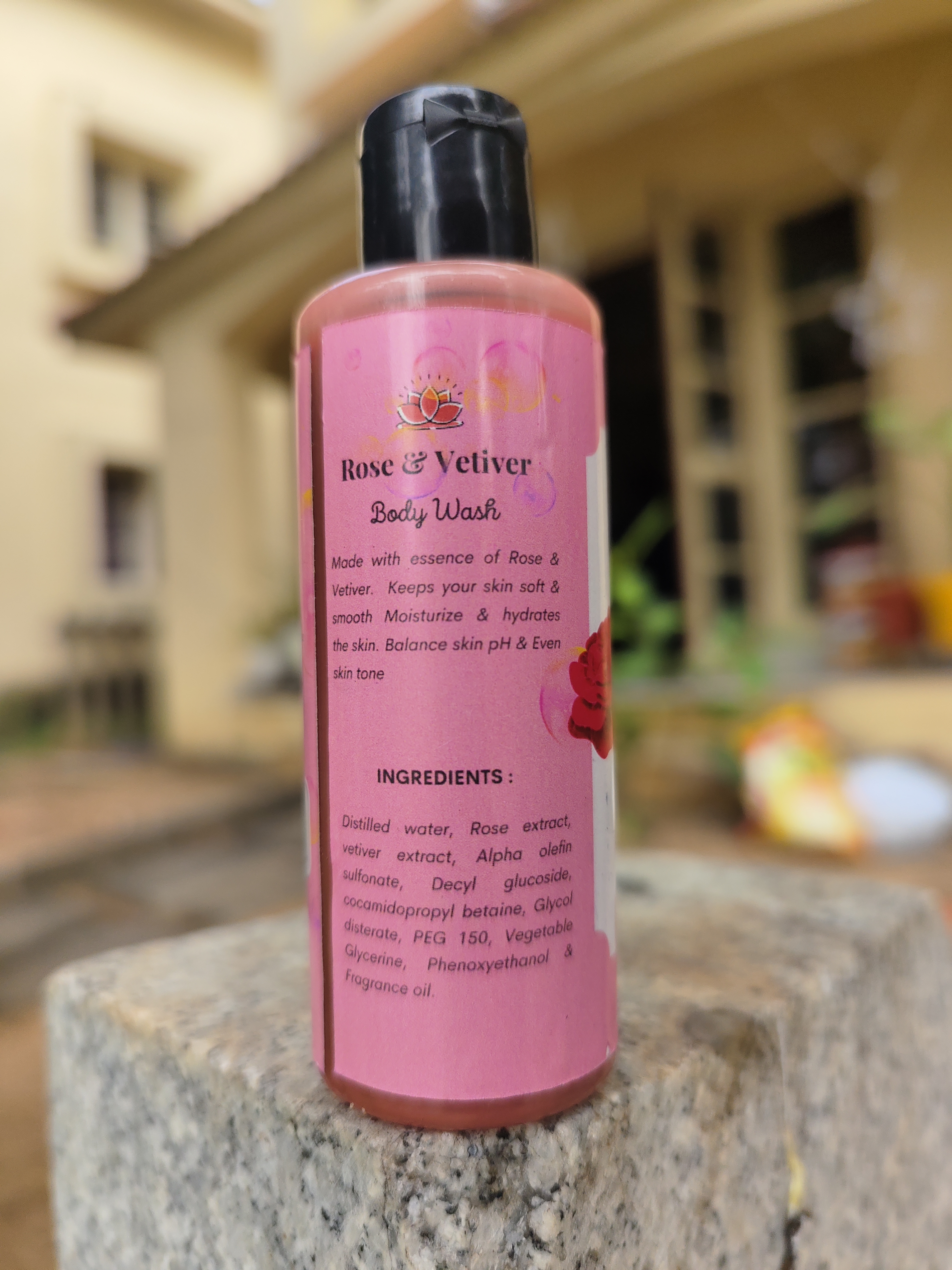 Rose & Vetiver Body Wash