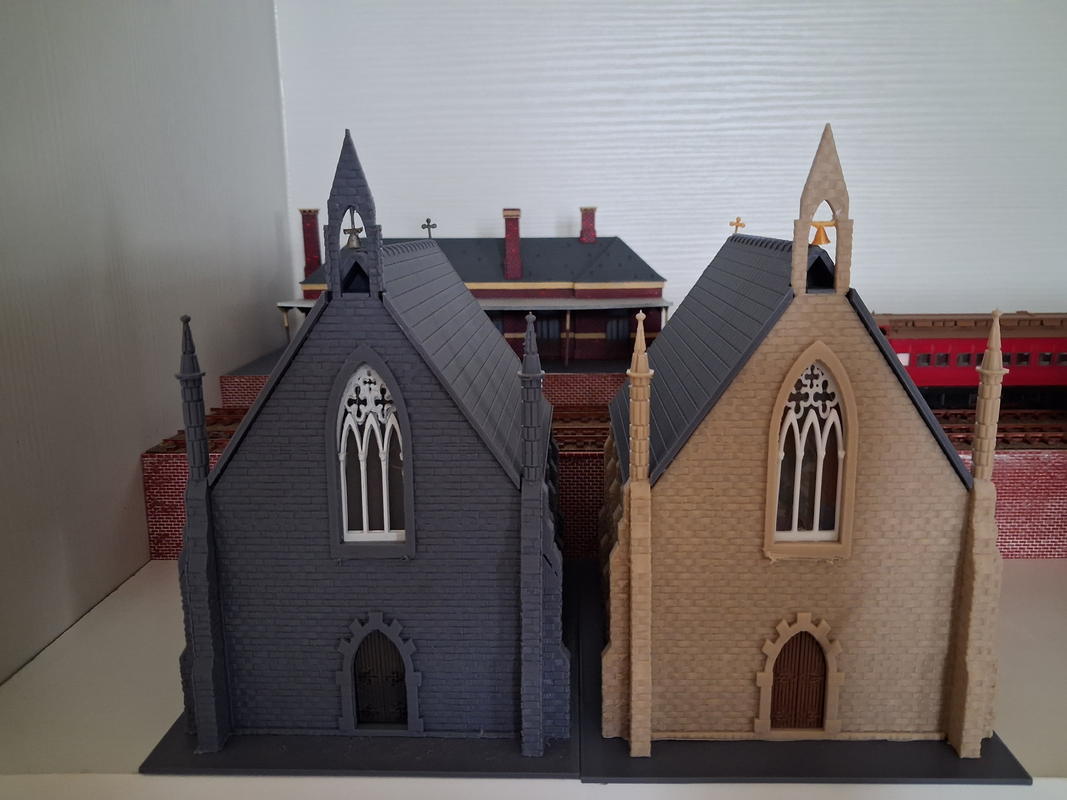 Bulla Presbyterian Church Kit -  HO scale