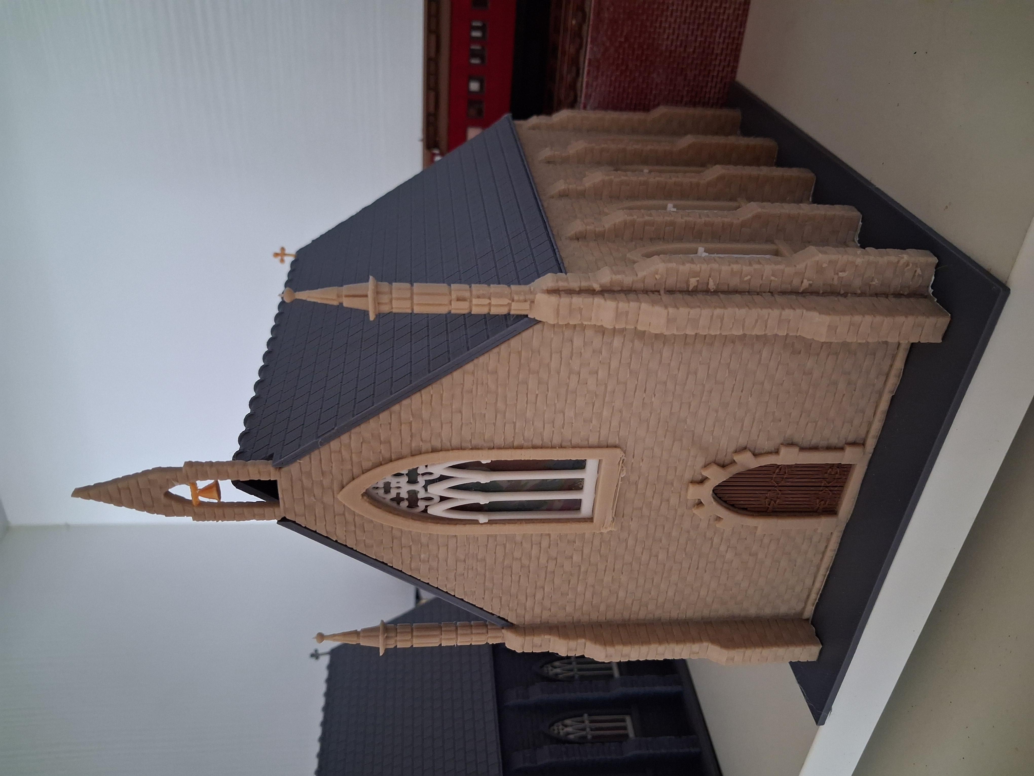 Bulla Presbyterian Church Kit -  HO scale