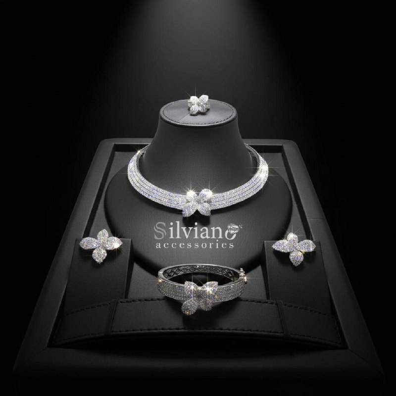 طقم "زهرة سلفيانو " - سحر الأنوثة المتكاملة