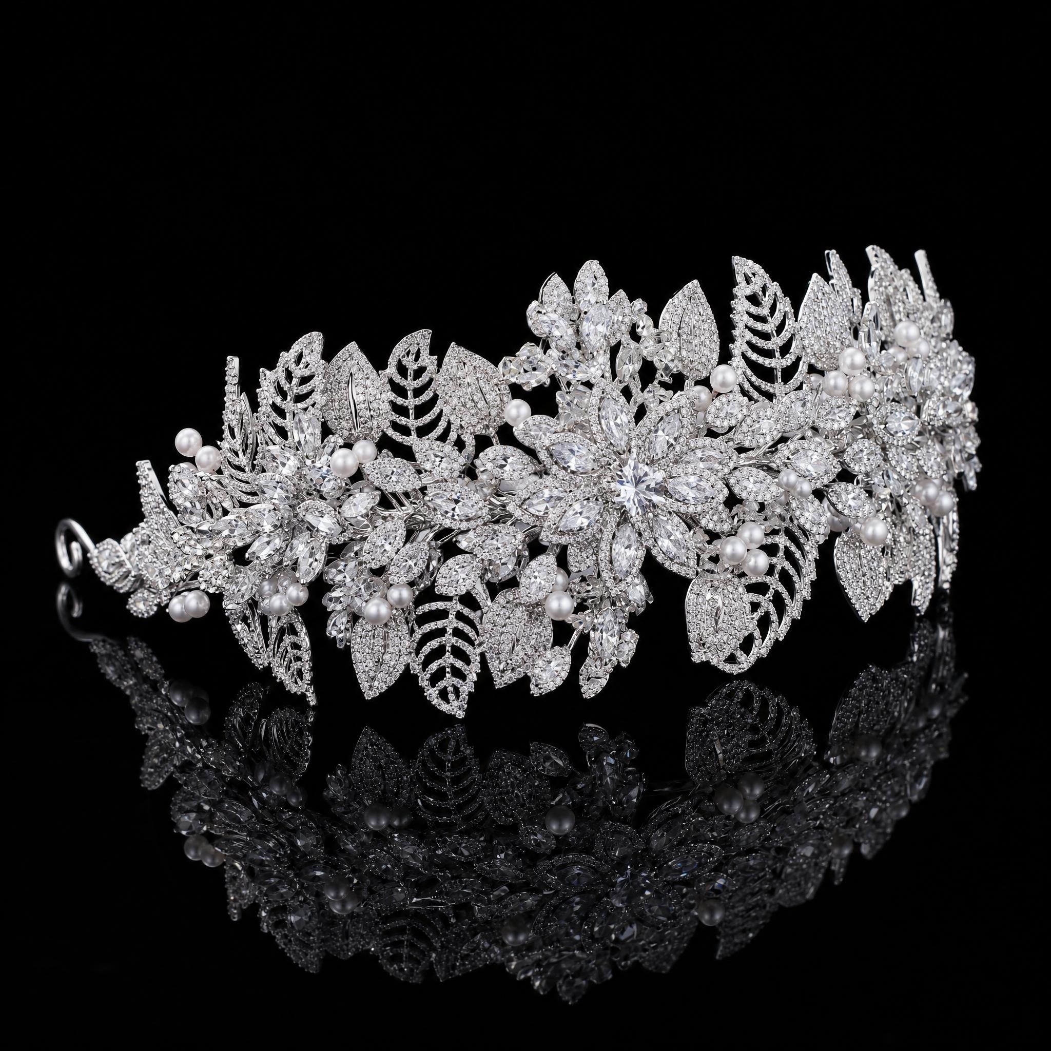 هيدبيس ريانا | Riana Bridal Headpiece