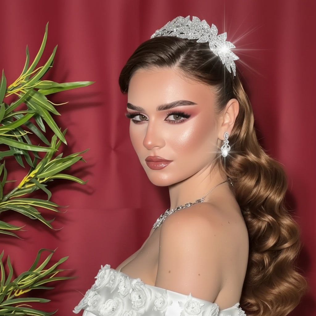 هيدبيس لومييرا – Lumiera Bridal Headpiece