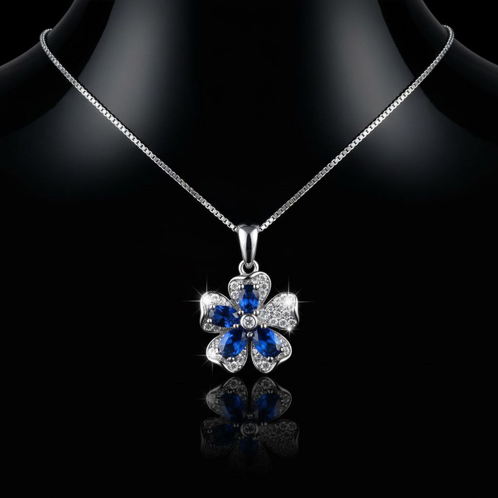 بلو فلور_Blue Fleur Set