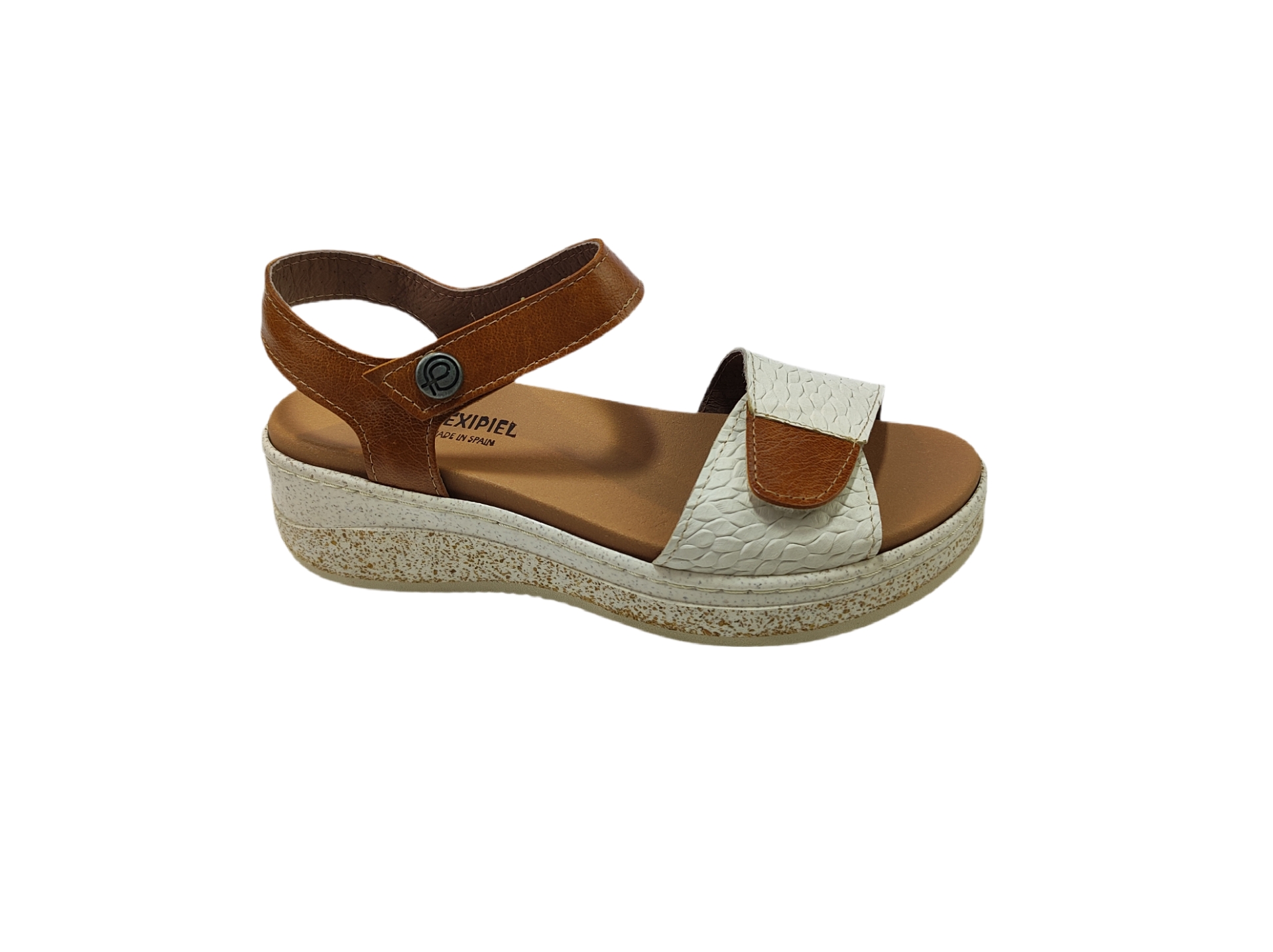 Sandalia Trenzado Marfil