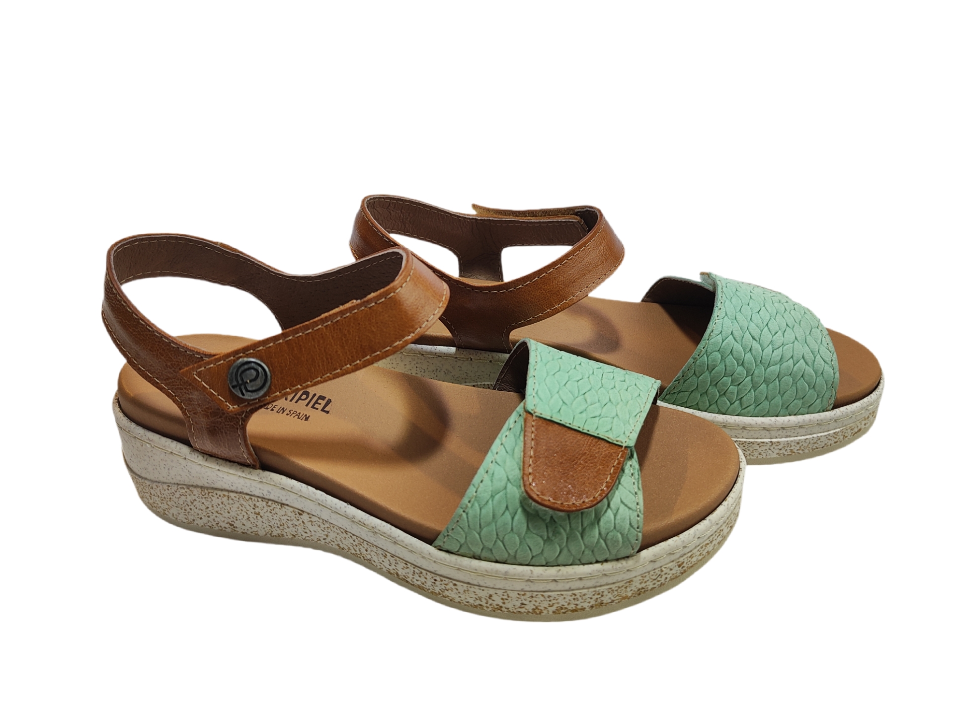 Sandalia casual Trenzado Menta