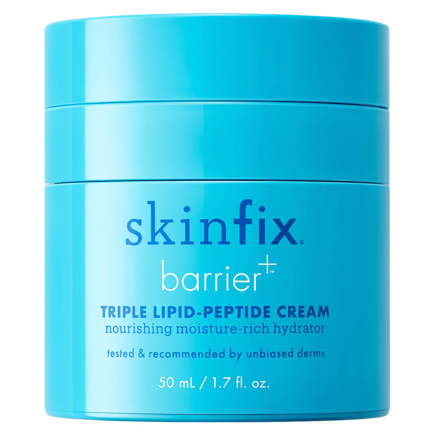 Triple Lipid-Peptide Cream Refillable Barrier Moisturizer with Ceramides