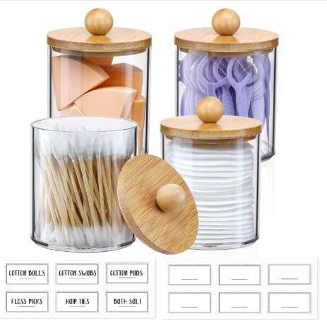 transparent plastic containers