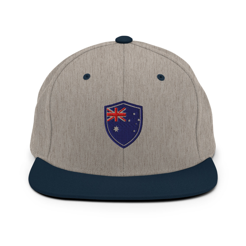Australia  Flag Snapback Hat