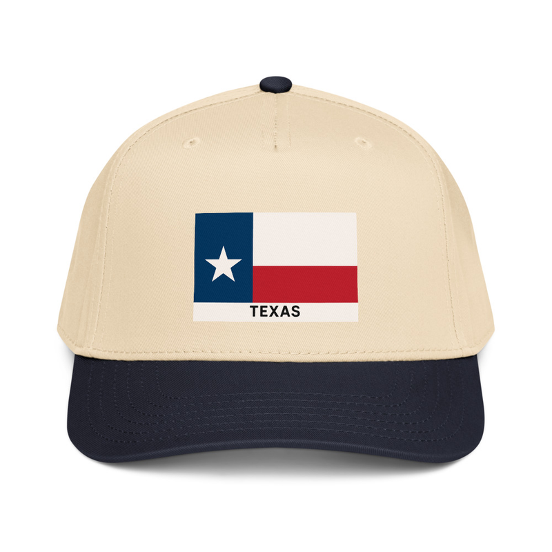 Texas Flag 5 panel cap