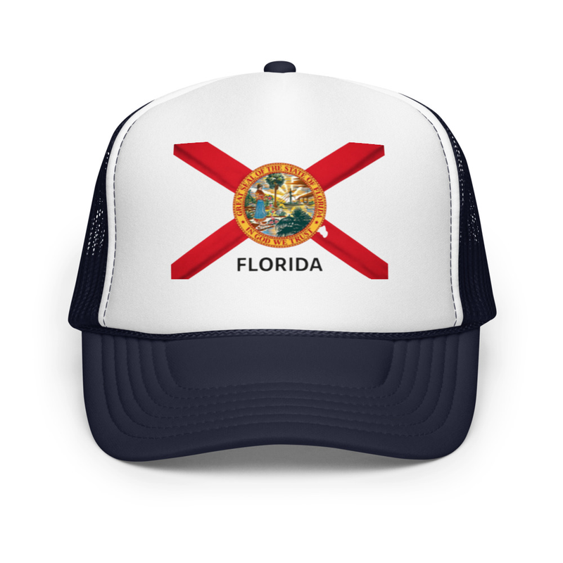 Florida Flag Foam trucker hat