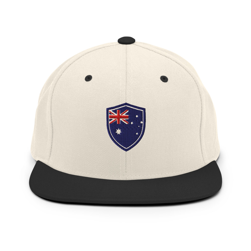 Australia  Flag Snapback Hat