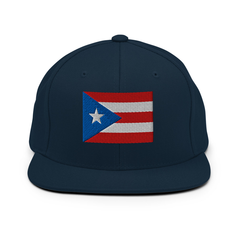  Puerto Rico Snapback Hat