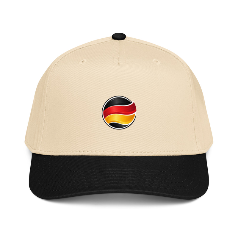 Germany Flag 5 panel cap