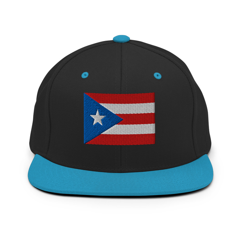  Puerto Rico Snapback Hat
