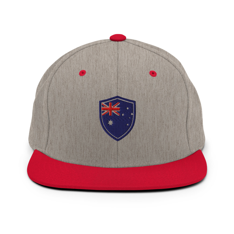 Australia  Flag Snapback Hat