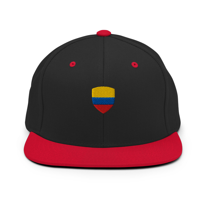 Colombia Flag Snapback Hat