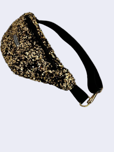 Banane à paillettes dorées