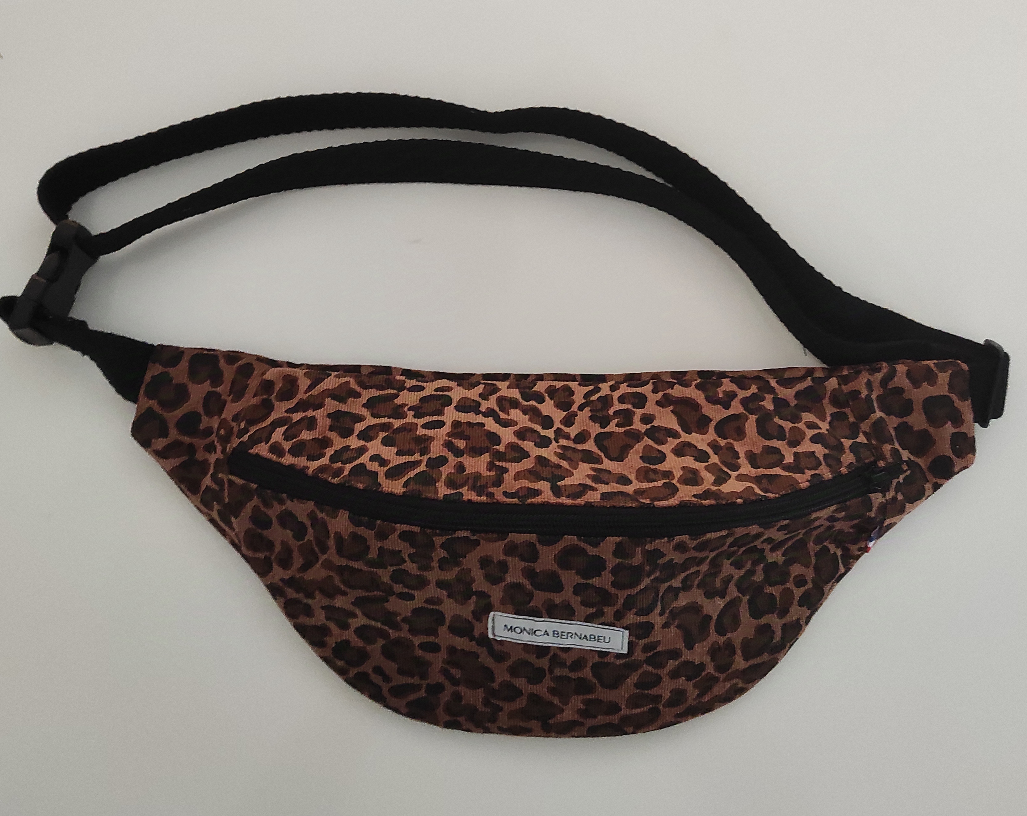 Sac banane imprimé léopard