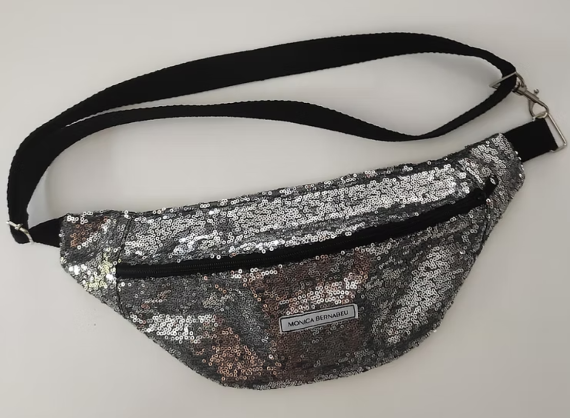 Sac banane à paillettes