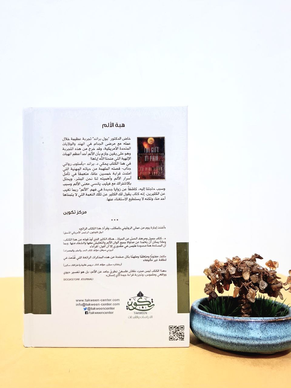 هبة الألم - لماذا نعذب وما موقفنا من ذلك - مركز تكوين لندن