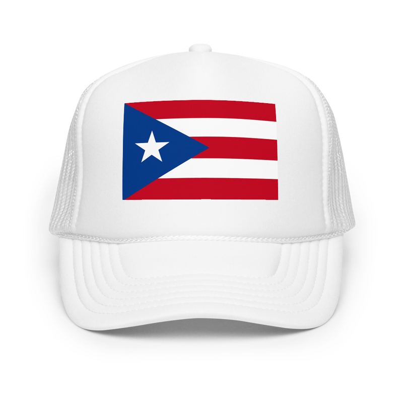 Puerto Rico Foam trucker hat