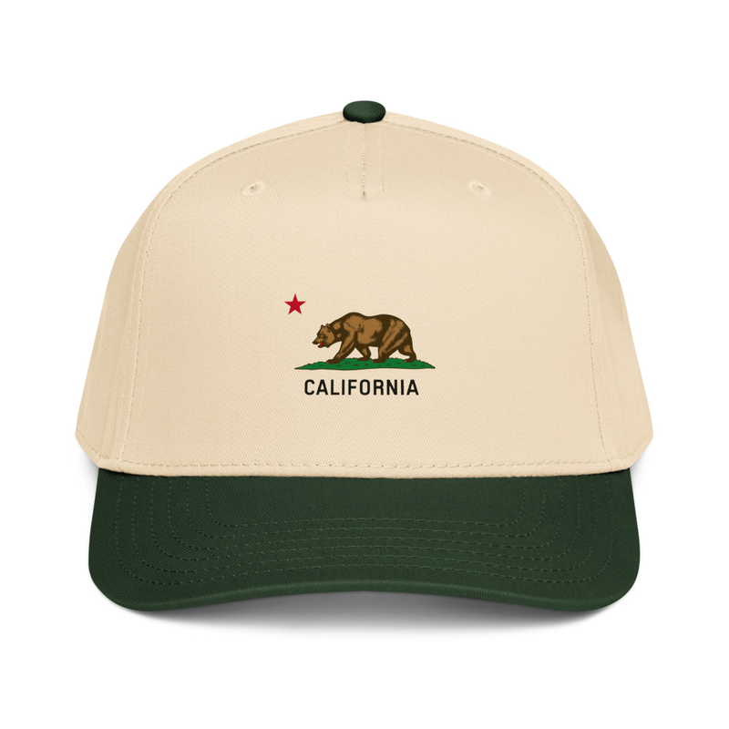 California 5 panel cap