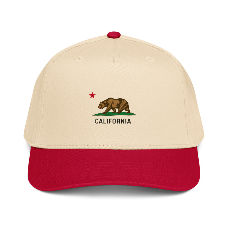 California 5 panel cap