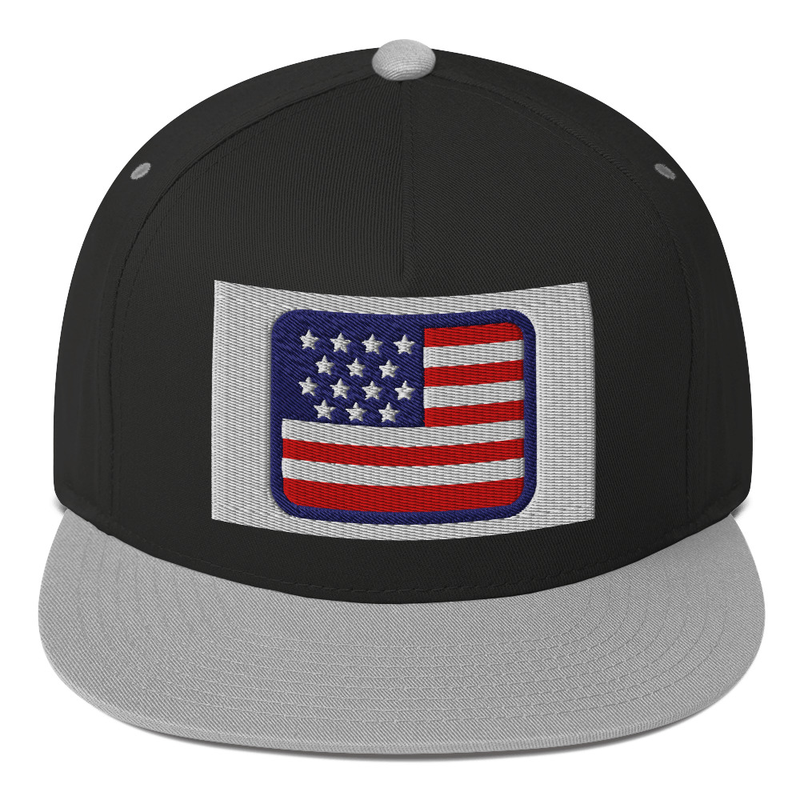 U.S.A Flat Bill Cap