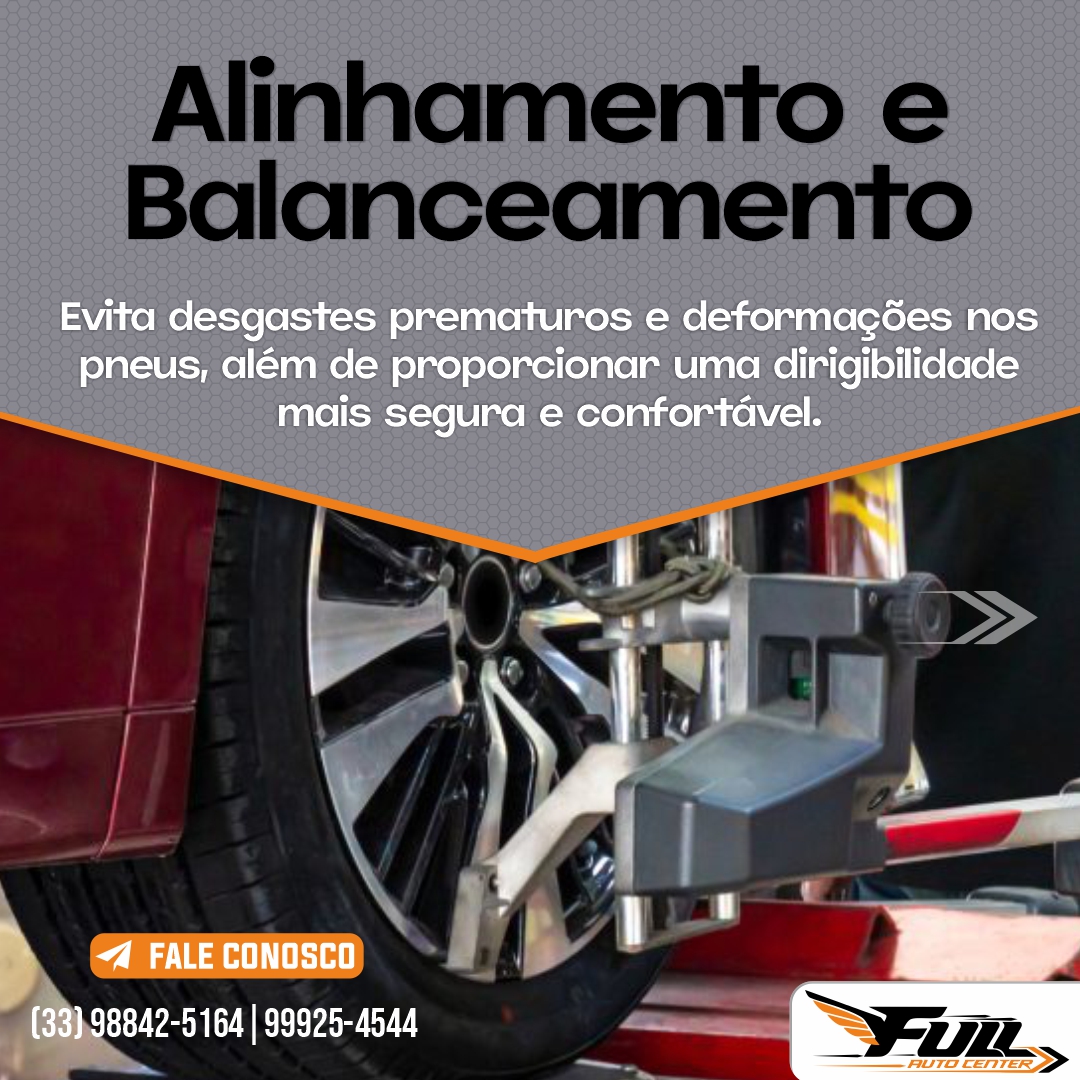 Alinhamento e Balanceamento Carro Passeio