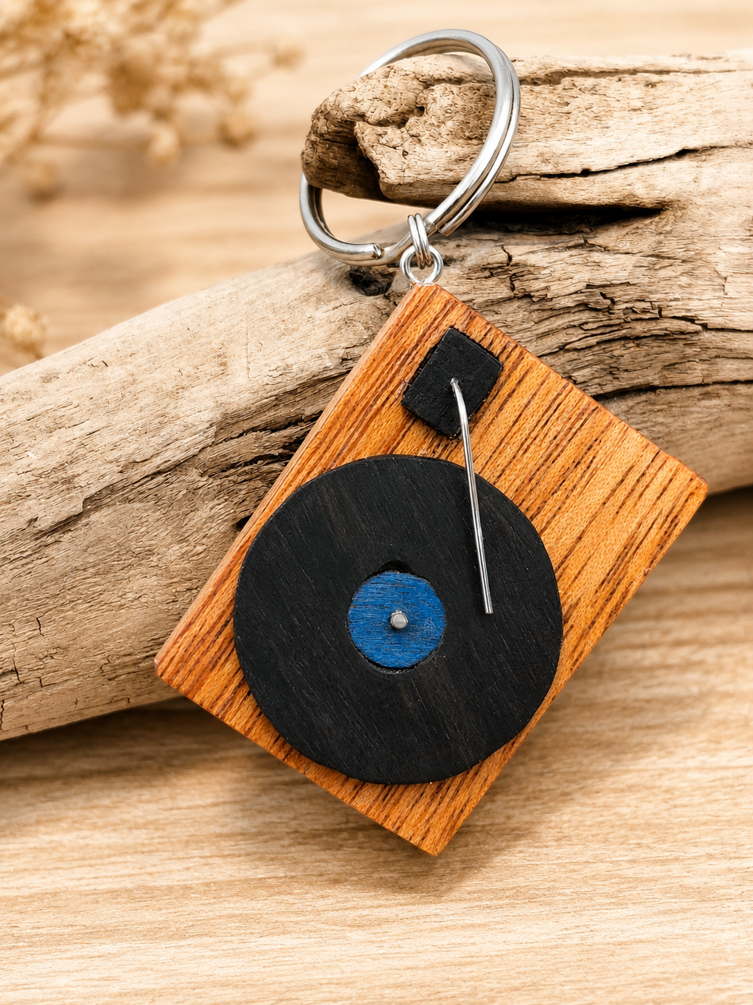 Record player Keychain