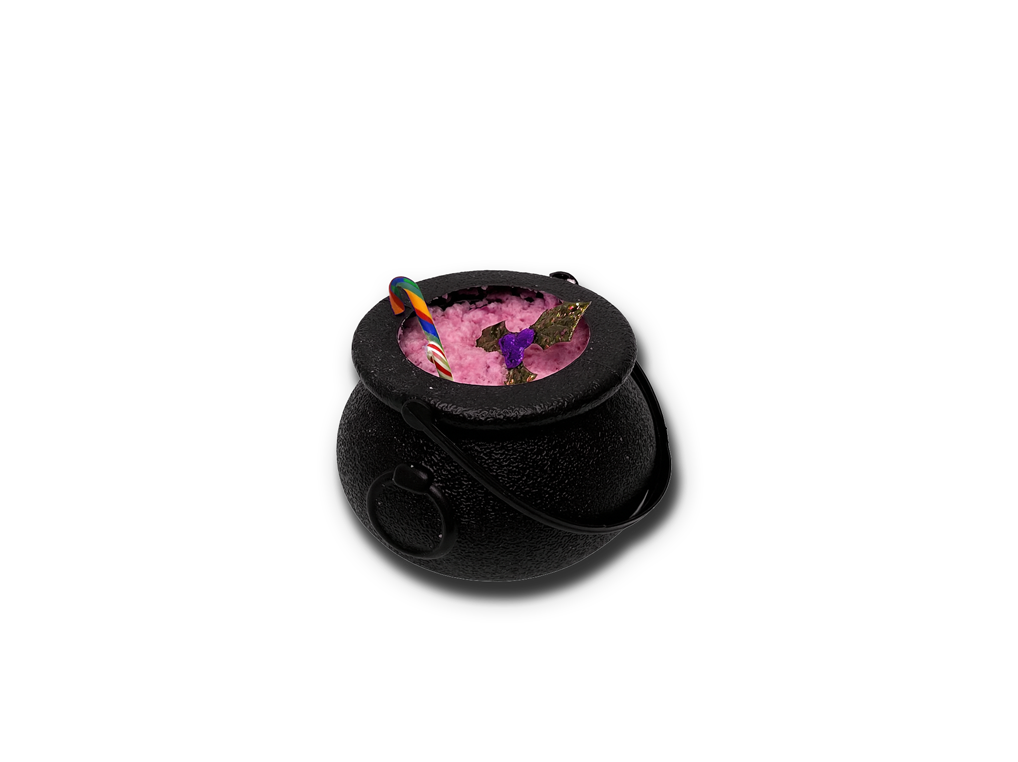 Strawberry & Rhubarb Cauldron Bath Bomb