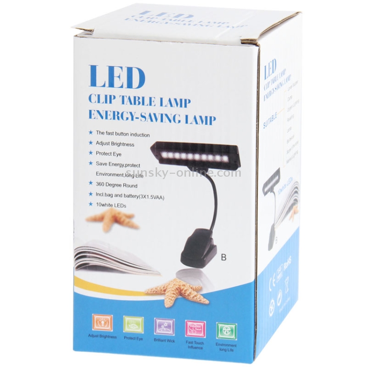 LED Clip Table Lamp